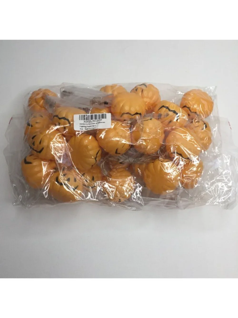 3 Sets of Halloween Pumpkin String Fairy Lights Holiday Home Decor